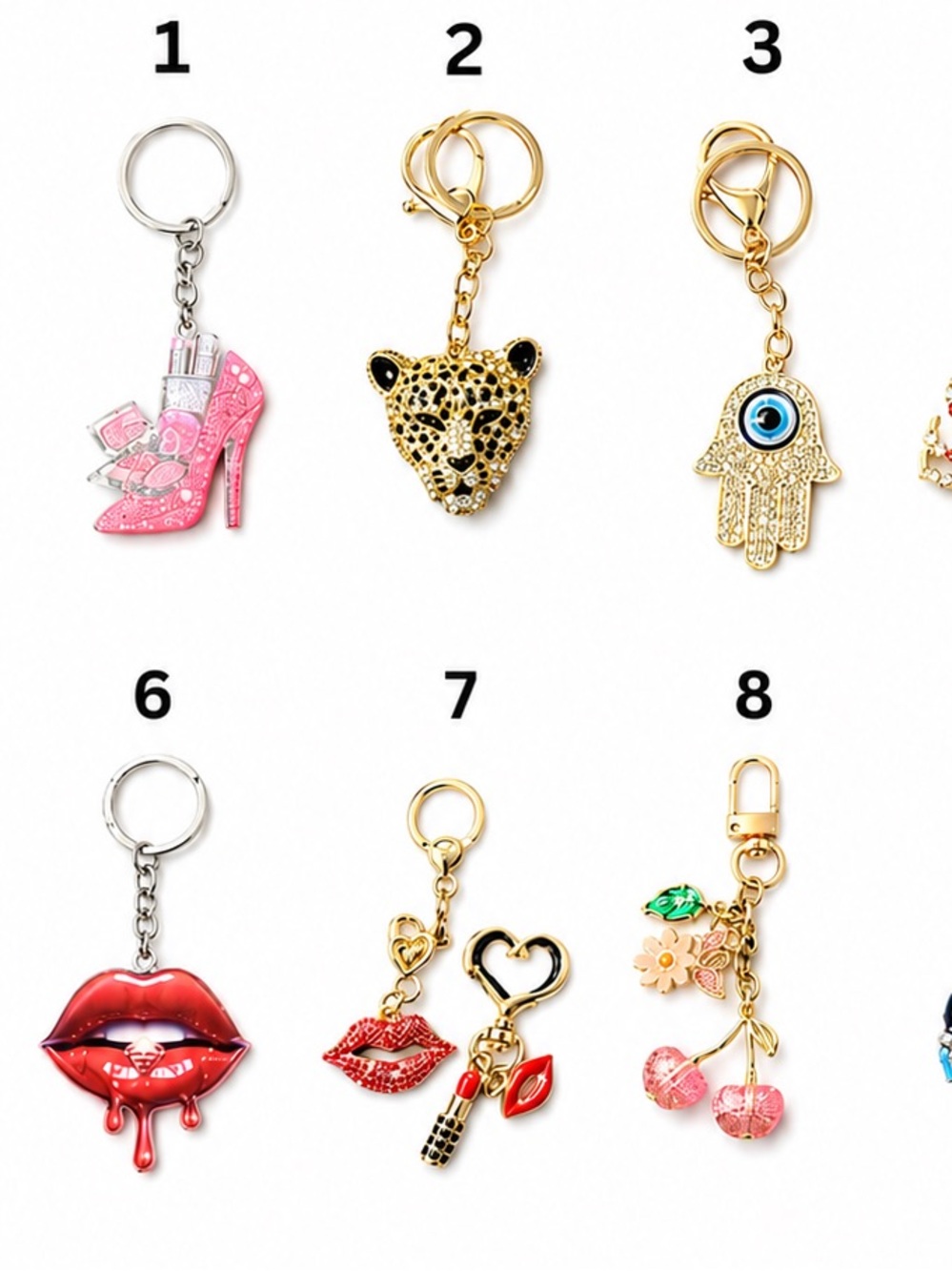 Buyer Pick - Key Chain / Bag Charm - 6 + inch - Picture 2 of 4